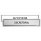 Placa Secretaria