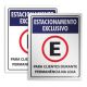 Placa Estacionamento Exclusivo para Clientes em Compra