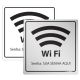 Placa Senha WiFi Personalizada